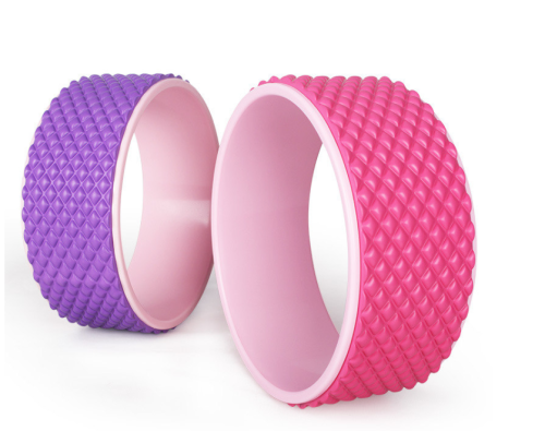 Yoga Wheel for Back Pain - Deep Tissue Massage Stretching Myofascial Release Mobility eva