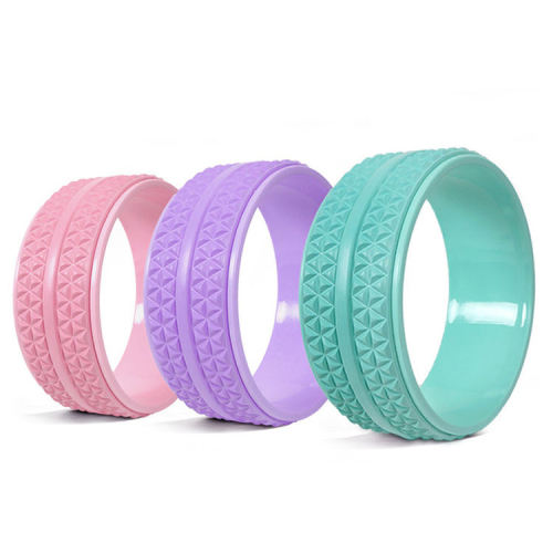 EVA Material Fitness Workout Muscle Massage Yoga Wheel for Back Pain
