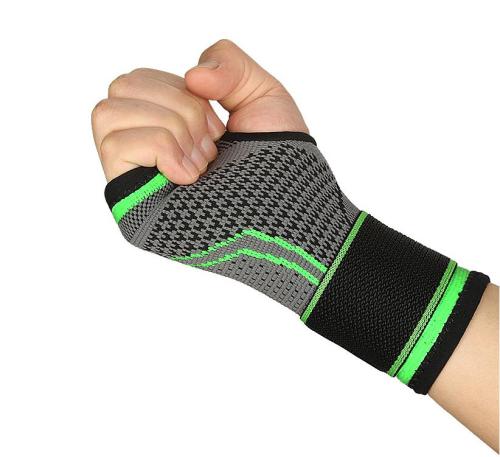 Hot sale adjustable sports exercise copper compression pain relief wrist support brace