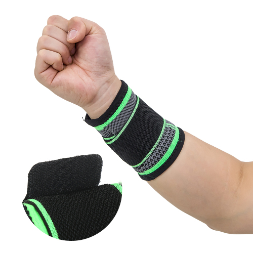 New Fashion Adjustable Gym Elastic Breathable Wrist Brace Guards Wraps Wrist Support For Weightlifting Unisex