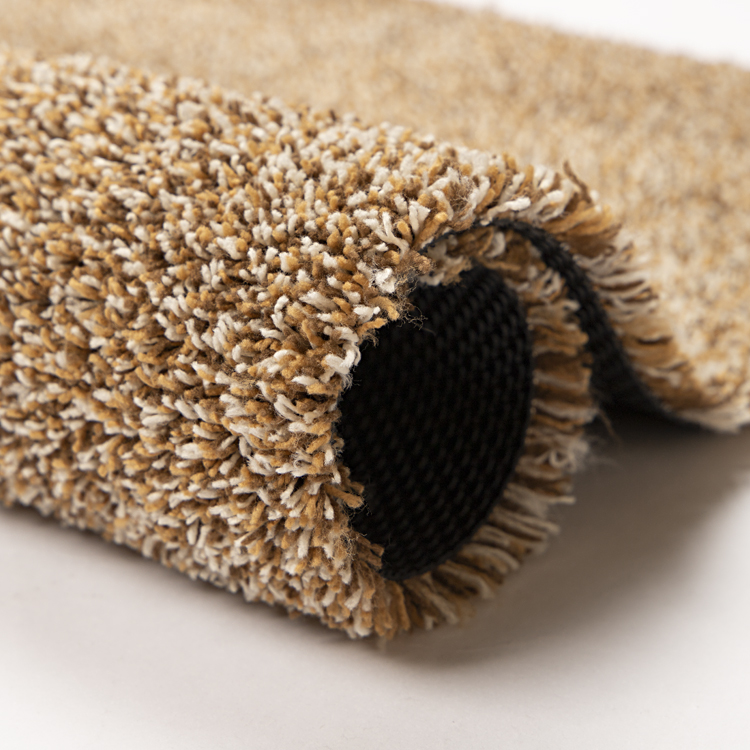 Innyluck Door Mat for Indoor Entrance, Advanced Microfiber Absorb Water Resist Dirt Doormat Non-Slip Backing Entryway Rug, Low Profile Front Door Mats Machine Washable Beige
