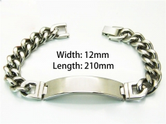 HY Wholesale Steel Color Bracelets of Stainless Steel 316L-HY08B0141