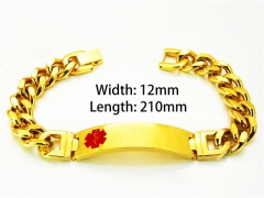 HY Wholesale Gold Bracelets of Stainless Steel 316L-HY08B0140