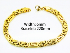 HY Wholesale Gold Bracelets of Stainless Steel 316L-HY08B0348