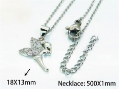 HY Wholesale Popular Crystal Zircon Necklaces (Cartoon Style)-HY54N0094LR