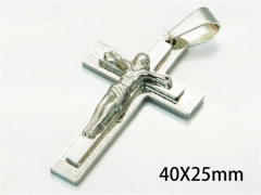 HY Wholesale Cross Pendants of Stainless Steel 316L-HY08P0450JL