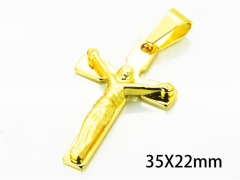 HY Wholesale Cross Pendants of Stainless Steel 316L-HY08P0506KL