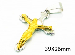 HY Wholesale Cross Pendants of Stainless Steel 316L-HY08P0468KL