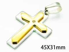 HY Wholesale Cross Pendants of Stainless Steel 316L-HY08P0216MX