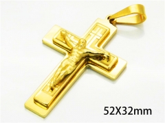 HY Wholesale Cross Pendants of Stainless Steel 316L-HY08P0445NE