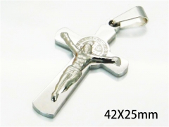 HY Wholesale Cross Pendants of Stainless Steel 316L-HY08P0420KD