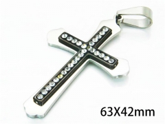 HY Wholesale Cross Pendants of Stainless Steel 316L-HY08P0517NL