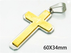 HY Wholesale Cross Pendants of Stainless Steel 316L-HY08P0547NL