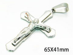 HY Wholesale Cross Pendants of Stainless Steel 316L-HY08P0170MC