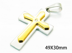 HY Wholesale Cross Pendants of Stainless Steel 316L-HY08P0403ML