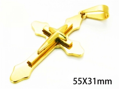 HY Wholesale Cross Pendants of Stainless Steel 316L-HY08P0219MR