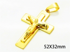 HY Wholesale Cross Pendants of Stainless Steel 316L-HY08P0494MS