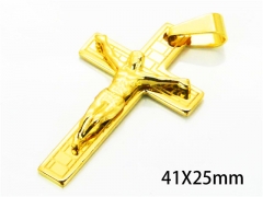 HY Wholesale Cross Pendants of Stainless Steel 316L-HY08P0472KL