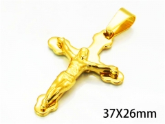 HY Wholesale Cross Pendants of Stainless Steel 316L-HY08P0154KA