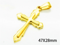 HY Wholesale Cross Pendants of Stainless Steel 316L-HY08P0397KL