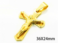 HY Wholesale Cross Pendants of Stainless Steel 316L-HY08P0461K5