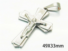 HY Wholesale Cross Pendants of Stainless Steel 316L-HY08P0436MW