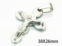 HY Wholesale Cross Pendants of Stainless Steel 316L-HY08P0414KC