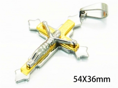 HY Wholesale Cross Pendants of Stainless Steel 316L-HY08P0439M5