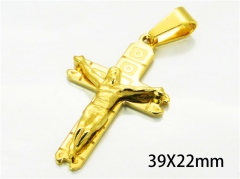 HY Wholesale Cross Pendants of Stainless Steel 316L-HY08P0442K5