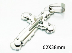 HY Wholesale Cross Pendants of Stainless Steel 316L-HY08P0523NY