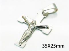 HY Wholesale Cross Pendants of Stainless Steel 316L-HY08P0503KS