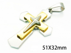 HY Wholesale Cross Pendants of Stainless Steel 316L-HY08P0210MV