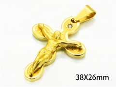 HY Wholesale Cross Pendants of Stainless Steel 316L-HY08P0415KL