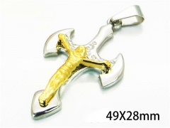 HY Wholesale Cross Pendants of Stainless Steel 316L-HY08P0454LT