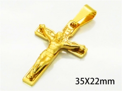 HY Wholesale Cross Pendants of Stainless Steel 316L-HY08P0431K5