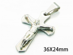 HY Wholesale Cross Pendants of Stainless Steel 316L-HY08P0459KR