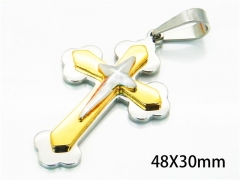 HY Wholesale Cross Pendants of Stainless Steel 316L-HY08P0381ML