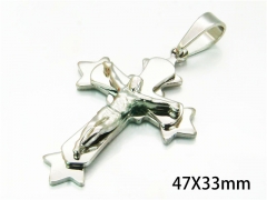 HY Wholesale Cross Pendants of Stainless Steel 316L-HY08P0158LU