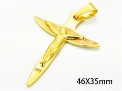 HY Wholesale Cross Pendants of Stainless Steel 316L-HY08P0428KL