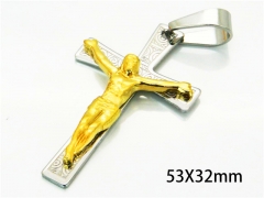 HY Wholesale Cross Pendants of Stainless Steel 316L-HY08P0448K5