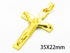 HY Wholesale Cross Pendants of Stainless Steel 316L-HY08P0465K5