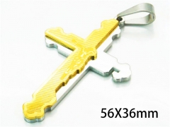 HY Wholesale Cross Pendants of Stainless Steel 316L-HY08P0568NE