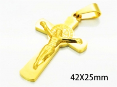 HY Wholesale Cross Pendants of Stainless Steel 316L-HY08P0421K5