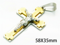 HY Wholesale Cross Pendants of Stainless Steel 316L-HY08P0182OT