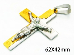 HY Wholesale Cross Pendants of Stainless Steel 316L-HY08P0187OX