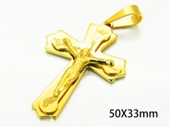 HY Wholesale Cross Pendants of Stainless Steel 316L-HY08P0435ML