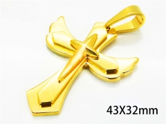 HY Wholesale Cross Pendants of Stainless Steel 316L-HY08P0391MZ