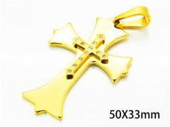 HY Wholesale Cross Pendants of Stainless Steel 316L-HY08P0409NE