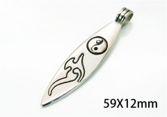 HY Wholesale Steel Pendants of Stainless Steel 316L-HY22P0449HFF