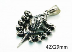 HY Wholesale Steel Pendants of Stainless Steel 316L-HY22P0596HID